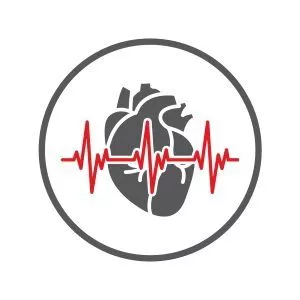 Icon Branchengruppe cardiovasculäre Medizinprodukte und HRM